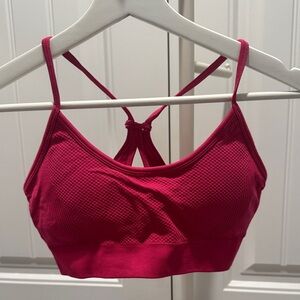 Vibrant Pink Sports Bra